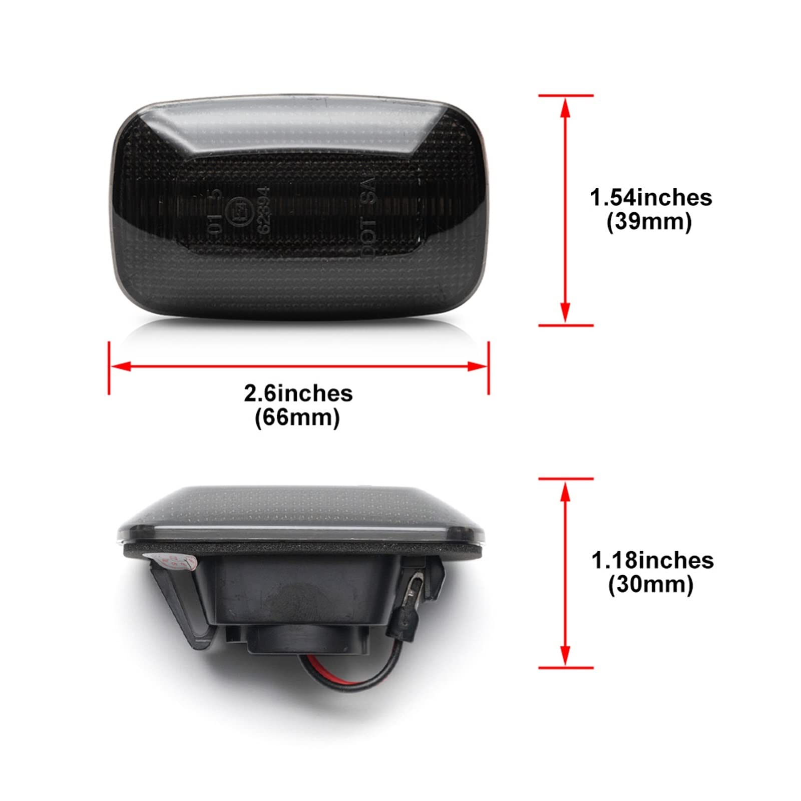 Amazon | 車の フロント サイド ターン シグナル ライト OE: 81730
